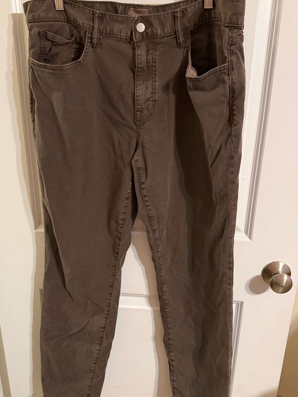 Joe's Jeans Men's Straight Chinos in Dark Brown